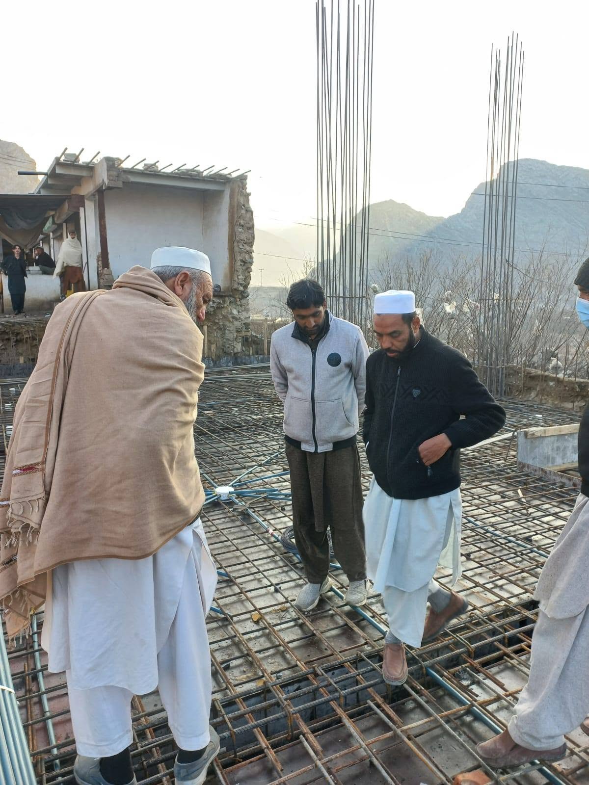 Slab reinforcement inspection