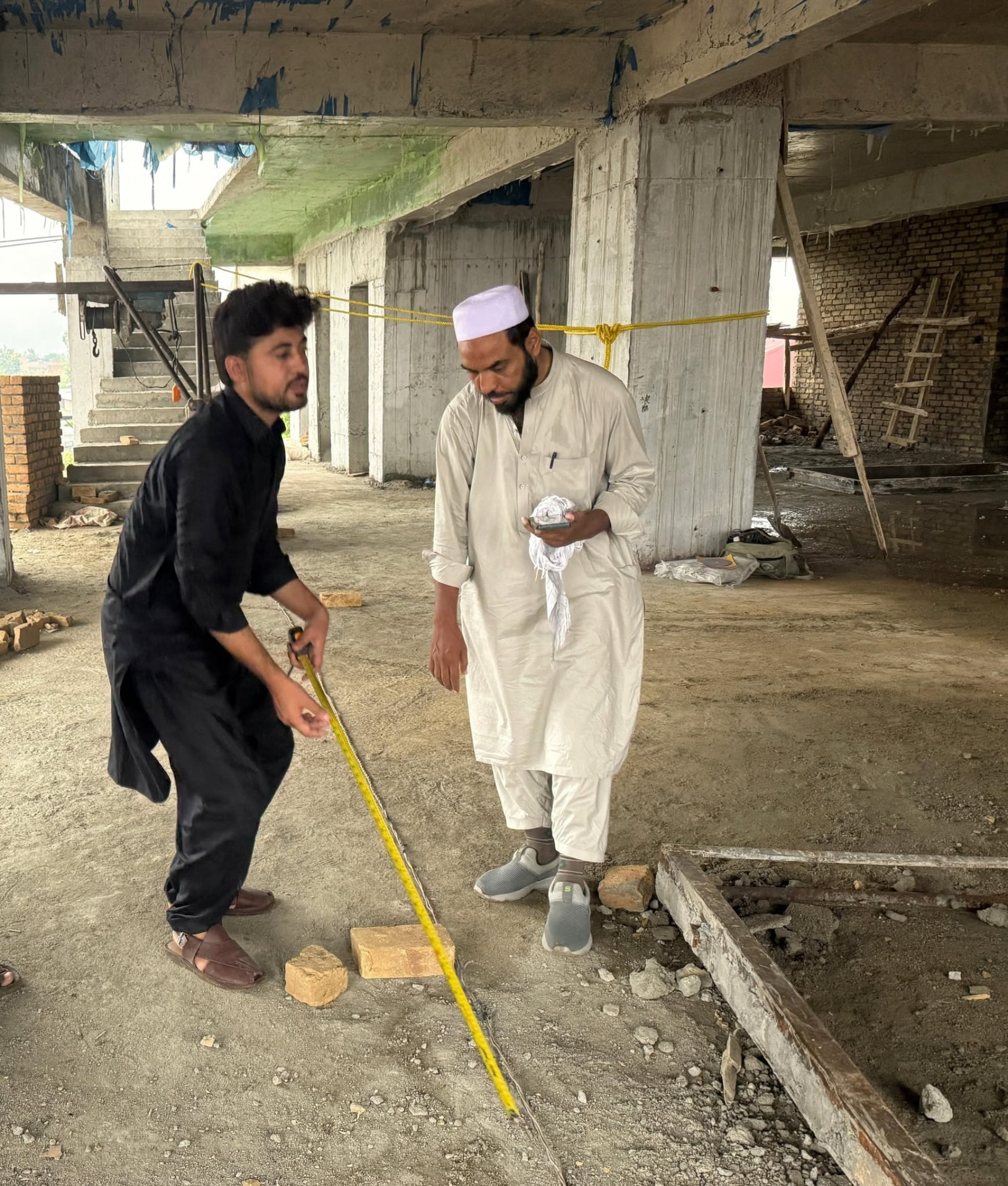 On-site measurement and quality check