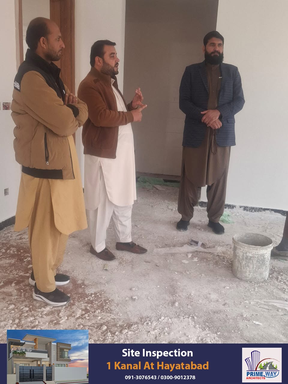 Client walkthrough — Hayatabad residence